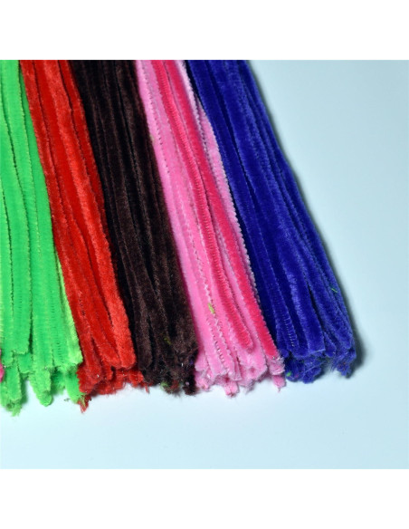 Limpiapipas Chenille Multicolores STGYMTC - 100 Piezas 30.48 cm