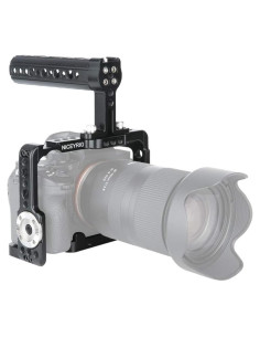 Jaula para cámara NICEYRIG A7 III/II con mango y abrazadera HDMI