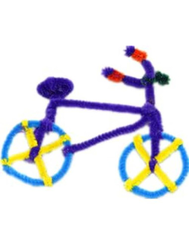 Limpiapipas Chenille Multicolores STGYMTC - 100 Piezas 30.48 cm