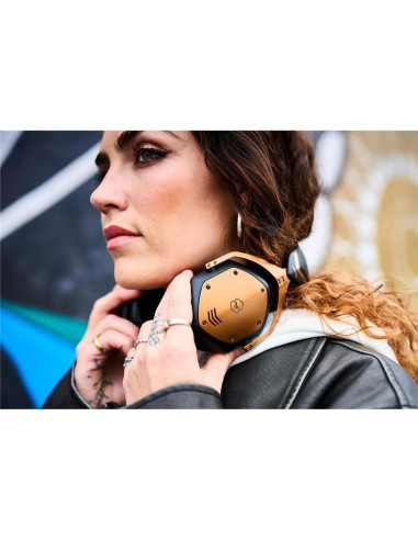 Auriculares V-MODA Crossfade 3 Diadema Inalámbricos Negro Bronce