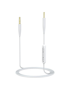 Cable de audio Zosvoses 1.5m AUX 2.5mm a 3.5mm con micrófono