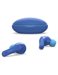 Auriculares Bluetooth Belkin SoundForm Nano Niños Azul 24H Batería