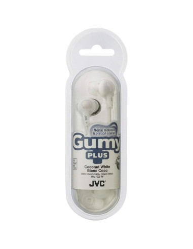 Auriculares Intrauditivos JVC Gumy Plus HA-FX5W Blanco
