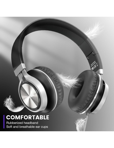 Auriculares USB C INFURTURE FTBH118AB con Micrófono y Control