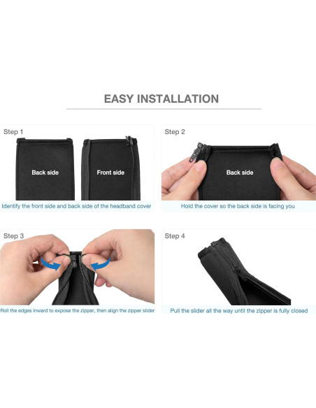 Cubierta de almohadilla Voarmaks para auriculares HIFIMAN