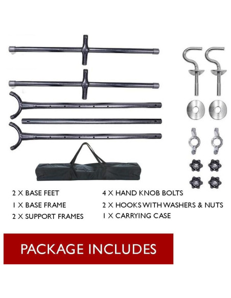 Hamaca Doble Ajustable TechFaith con Soporte de Acero 274cm