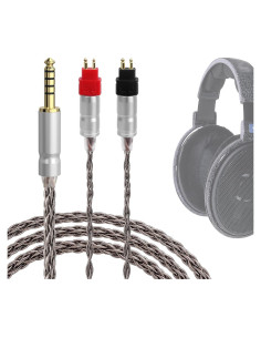 Cable de Audio GEEKRIA 1.5m para Auriculares Sennheiser HD600 HD650 HD660S