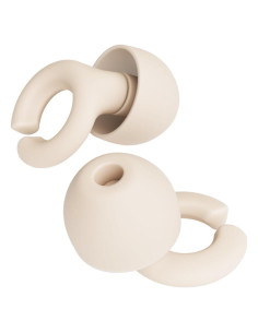 Tapones para oídos Hear Hush Hoops Silicona Crema 17dB
