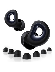 Tapones para Oídos BIGOOD G6 Silicona Suave 50dB Negro