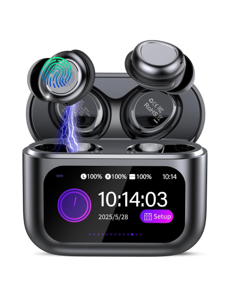 Auriculares Bluetooth 5.4 ZYHKON SU9 para dormir, 48h reproducción