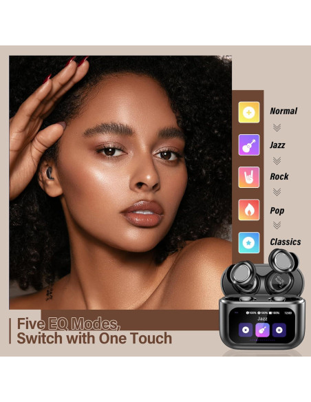 Auriculares Bluetooth 5.4 ZYHKON SU9 para dormir, 48h reproducción