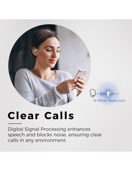 Auriculares Inalámbricos Yuehemei Q16 Pro Bluetooth 5.4 Hi-Fi