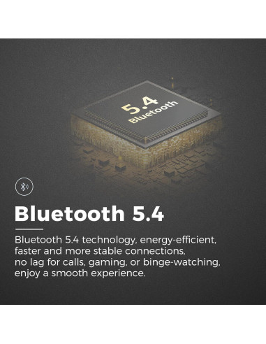 Auriculares Inalámbricos Yuehemei Q16 Pro Bluetooth 5.4 Hi-Fi