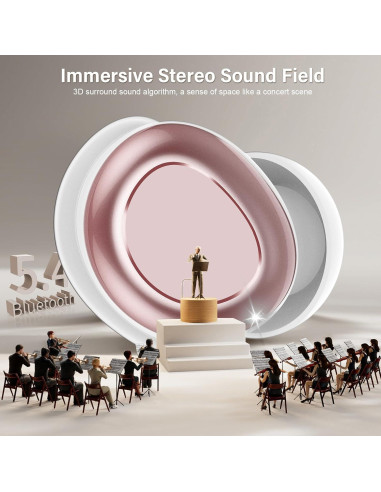 Auriculares Bluetooth 5.4 ZYHKON SU9 para dormir, 48h reproducción