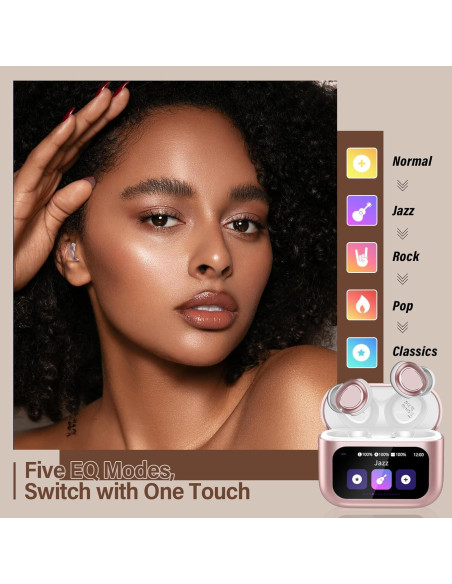 Auriculares Bluetooth 5.4 ZYHKON SU9 para dormir, 48h reproducción