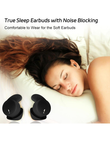 Auriculares Inalámbricos LOBKIN S8+ para Dormir, Bluetooth 5.4