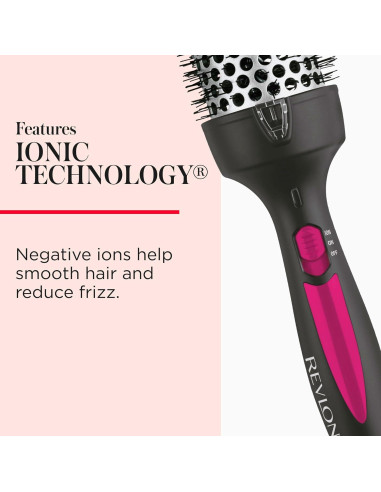 Cepillo Calentado Revlon Perfect Match 4.4 cm - Rizos y Volumen