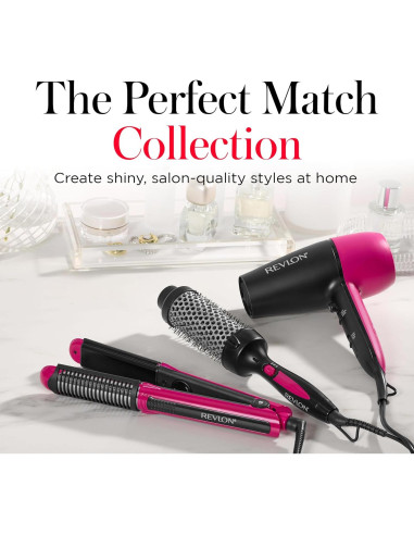 Cepillo Calentado Revlon Perfect Match 4.4 cm - Rizos y Volumen