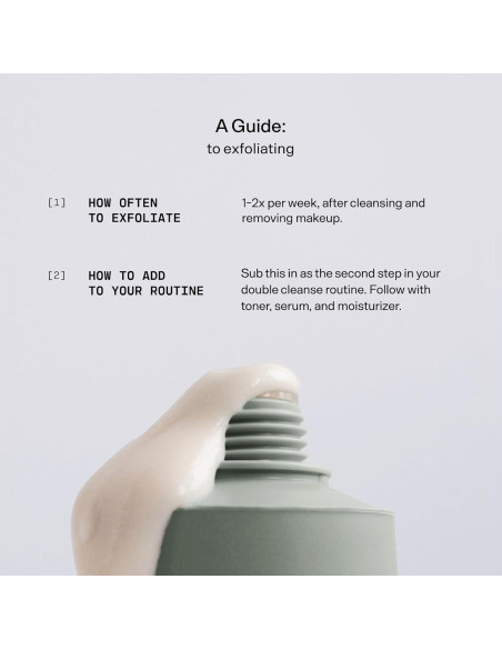 Limpiador Exfoliante Facial Cremoso VERSED 29.57 ml Vegano Limpiador Exfoliante Facial Cremoso VERSED 29.57 ml Vegano