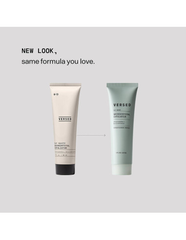 Limpiador Exfoliante Facial Cremoso VERSED 29.57 ml Vegano