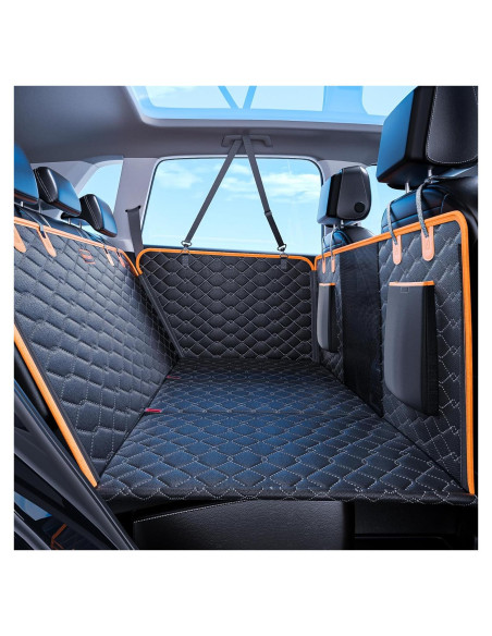 Funda de Asiento Trasero para Perros MIXJOY - Extensor Negro