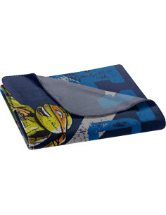 Manta de Forro de Franela Nickelodeon Tortugas Ninja 127x152 cm 2
