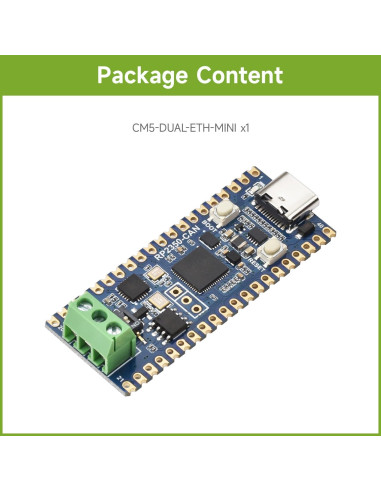 Placa de Desarrollo CAN Waveshare RP2350, 150 MHz, I/O Múltiples