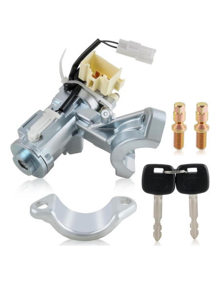 Interruptor de Cilindro de Bloqueo de Encendido AUTOKAY 45020-06-4 para Toyota Camry 2002-2006
