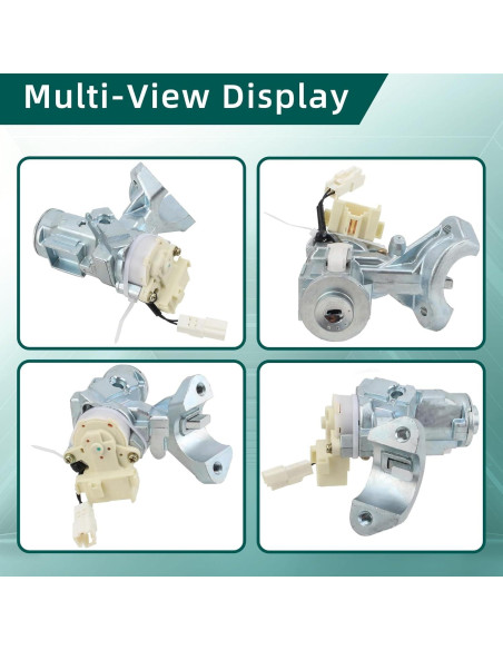 Interruptor de Cilindro de Bloqueo de Encendido AUTOKAY 45020-06-4 para Toyota Camry 2002-2006