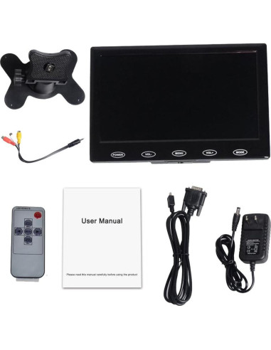 Monitor TFT LCD 7" SallyBest SY-305 HD 800x480 Portátil