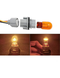 Arnés de Cable Zócalo Bombilla Señal Giro BuliBoao para Toyota y Nissan 2