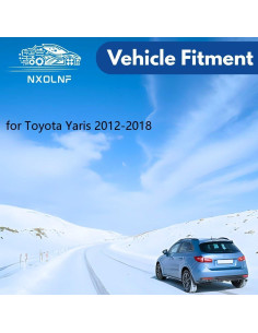 Pastillas de freno semi-metálicas delanteras Nxolnf para Toyota Yaris 2012-2018 2