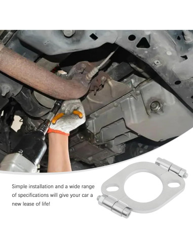 Kit de reparación de brida de escape Stacool 2.5" acero al carbono