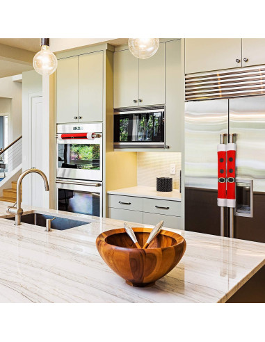 6 Fundas para Manijas de Refrigerador Boao Navidad Cinturones