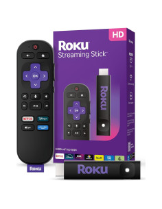 Roku Streaming Stick 2025 - Dispositivo Streaming HD con Control Remoto por Voz