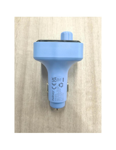 Transmisor FM Bluetooth Nulaxy BC91 54W Cargador 4 Puertos