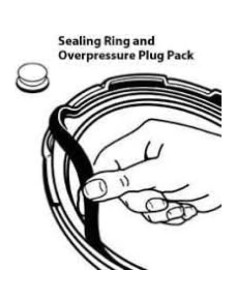 Anillo de sellado para olla a presión Presto 09985, paquete de 2 2