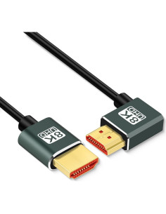 Cable HDMI 2.1 Ultra Delgado 8K 90 Grados 2.0M Thsucords 2