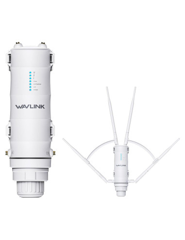 Extensor de WiFi Exterior WAVLINK AC1200 Doble Banda IP65