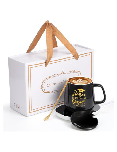 Set Taza de Cerámica de Graduación Baderke con Calentador