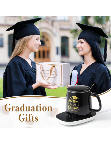 Set Taza de Cerámica de Graduación Baderke con Calentador