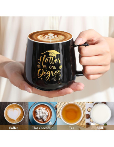 Set Taza de Cerámica de Graduación Baderke con Calentador