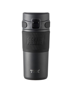 Taza de Viaje TKK 15 oz Acero Inoxidable Aislada Gris