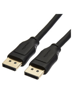 Cable DisplayPort 1.4 Amazon Basics 3m 8K 32.4Gbps Negro