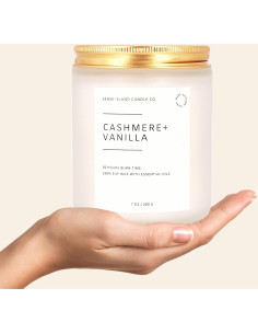 Vela Perfumada Sense Island Vainilla Cashmere 50+ Hrs 2