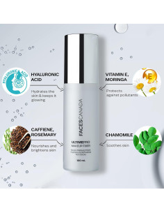 Fijador de Maquillaje Hidratante Facescanada 100ml Larga Duración 2