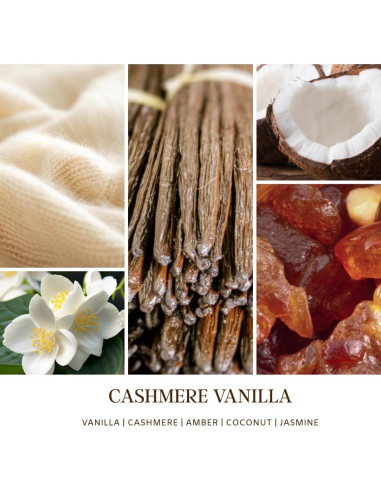 Vela Perfumada Sense Island Vainilla Cashmere 50+ Hrs