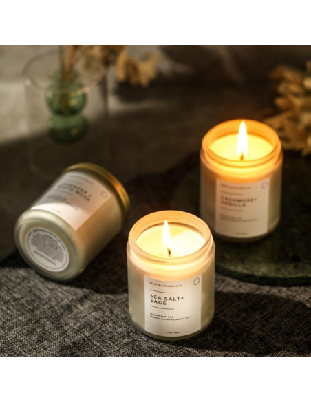 Vela Perfumada Sense Island Vainilla Cashmere 50+ Hrs