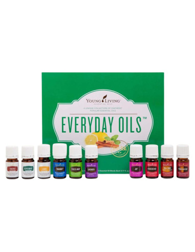 Set de Aceites Esenciales 100% Puros Young Living - 10 Mezclas