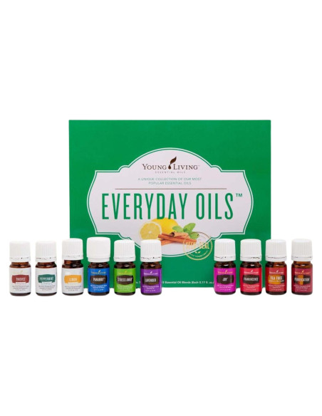 Set de Aceites Esenciales 100% Puros Young Living - 10 Mezclas